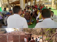 सीईओ अभिषेक अग्रवाल के निर्देश पर जनमन आवास में प्रगति लाने वनांचल में लग रहा चौपाल