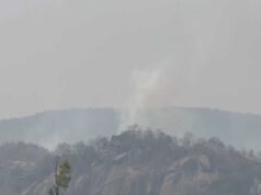 विमान क्रैश की खबर निकली अफवाह : मौके पर नहीं मिले कोई साक्ष्य, पहाड़ियों में लगी आग से फैला भ्रम