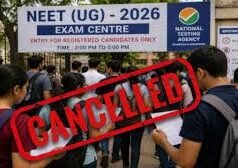 3 मई को हुई NEET परीक्षा रद्द, NTA ने कहा—नई तारीख जल्द जारी होगी