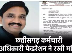 आठवें वेतन आयोग के समक्ष छत्तीसगढ़ कर्मचारी अधिकारी फेडरेशन ने रखा मांग-पत्र