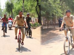 कबीरधाम पुलिस की अनोखी पहल: एसपी-एएसपी साइकिल से पहुंचे दफ्तर, दिया ऊर्जा बचत और पर्यावरण संरक्षण का संदेश
