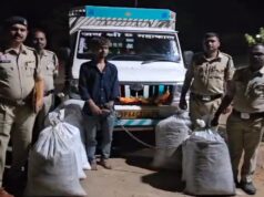 फिर दबोचे गए गांजा तस्कर: सब्जी के कैरेट में छिपाकर ले जा रहे थे 65 लाख का माल, हफ्तेभर में तीसरी बड़ी कामयाबी