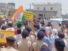 भाजपा-कांग्रेस कार्यकर्ता आमने-सामने, बीरगांव में सुशासन तिहार कार्यक्रम के बाहर बवाल