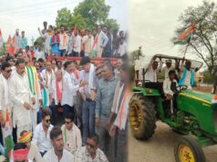 राजिम में किसान आक्रोश चरम पर: ट्रैक्टर रैली, चक्काजाम और सरकार के खिलाफ जोरदार प्रदर्शन