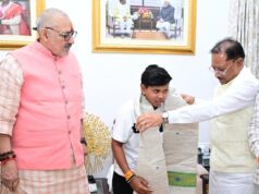 भारतीय महिला अंडर-19 क्रिकेट टीम की उपकप्तान बनीं महक नरवासे, मुख्यमंत्री विष्णुदेव साय ने किया सम्मान