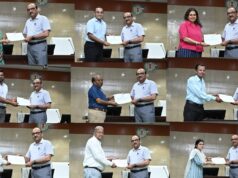 मुख्य सचिव ने ई-ऑफिस एवं समयबद्धता के लिए मंत्रालय के अधिकारी और कर्मचारियों को दिए प्रशंसा पत्र