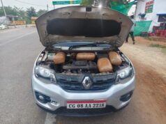 देवभोग पुलिस की बड़ी कार्रवाई, दो कारों से 48.3 किलो गांजा बरामद, 3 आरोपी दबोचे गए