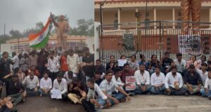 रायपुर में पुतला दहन पर बवाल! 9 नामजद समेत अन्य प्रदर्शनकारियों पर FIR, महिला आरक्षक का हाथ मरोड़ने का आरोप
