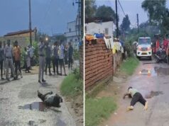 घर के बाहर हुआ विवाद और फिर खंभे पर चढ़ गया मजदूर, हाईटेंशन तार की चपेट में आकर मौत