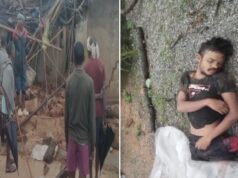 तेज आंधी के बीच भरभराकर गिरा मकान, मलबे में दबा परिवार; युवक की मौत, दो घायल