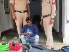 CCTV फुटेज और मुखबिर की सूचना से पुलिस ने दबोचा शातिर चोर, बाइक समेत चोरी का सामान जब्त