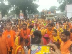 ‘बोल बम’ के जयकारों से गूंजा रायपुर! सिलयारी से चरोदा तक 20 किमी चली कांवड़ यात्रा, बारिश में भी नहीं थमा उत्साह