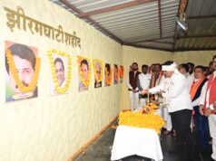 झीरम के शहीदों को विजय शर्मा की श्रद्धांजलि, बोले- बंदूक के दम पर अब कोई नहीं रोक सकेगा बस्तर का विकास