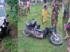 कवर्धा में दर्दनाक सड़क हादसा, तेज रफ्तार कार की टक्कर से महिला की मौत; पिता गंभीर