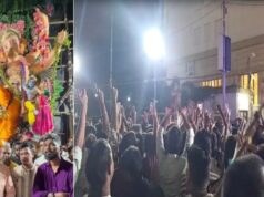 गणपति शोभायात्रा पर अंडे फेंकने का आरोप, भड़का आक्रोश; मौके पर पहुंची पुलिस, अज्ञात लोगों पर केस