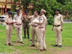 पुलिस अधीक्ष जितेंद्र कुमार यादव ने जिले के सीमावर्ती थाना, पुलिस कैम्प एवं रक्षित केन्द्र का किया निरीक्षण