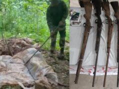 कांकेर में सुरक्षाबलों को बड़ी सफलता, नक्सली डंप से हथियार और वायरलेस सेट समेत भारी मात्रा में सामग्री बरामद