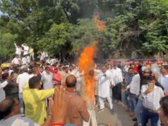 SIR Protest: रायपुर में कांग्रेस का हल्लाबोल, पुलिस ने रोका मार्च; PM-CEC का पुतला दहन