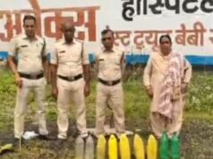 सक्ती में अवैध शराब के खिलाफ छापेमारी, 10 लीटर महुआ मदिरा और 60 किलो लाहन बरामद