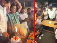 वायरल वीडियो ने खोली सड़क पर बर्थडे पार्टी की पोल, भाजयुमो जिलाध्यक्ष समेत 3 पर केस