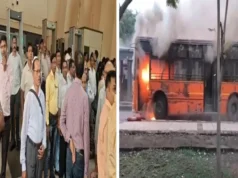 मंत्रालय स्टाफ बस में आग: कर्मचारियों ने मांगी जवाबदेही, अब कमेटी करेगी घटना की जांच