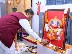 CM साय ने मुख्यमंत्री निवास में की भगवान विश्वकर्मा की पूजा, श्रमवीरों और कारीगरों को दी शुभकामनाएं