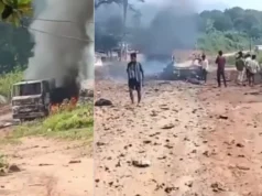 आंध्र प्रदेश में सड़क निर्माण के दौरान विस्फोट, चालक समेत 5 लोगों की मौत