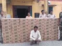दशहरा मेले से पहले शराब तस्करी पर पुलिस का छापा, 3,750 बोतल गोवा व्हिस्की बरामद