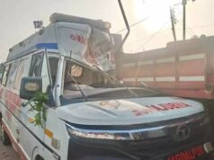 दो जिलों में दर्दनाक हादसे, दो जिंदगियां खत्म; कहीं एम्बुलेंस ट्रैक्टर से भिड़ी तो कहीं कुएं में गिरी बाइक