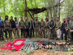 गढ़चिरौली पुलिस को बड़ी सफलता, जंगल से 4 राइफलें, एयरगन और 100 सुतली बम बरामद