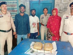 बस से उतरते ही पुलिस ने पकड़ा, भूरे टेप में लिपटे पैकेट ने खोला गांजा तस्करी का राज, महिला समेत 3 तस्कर गिरफ्तार