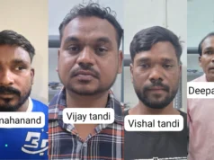 गणेश विसर्जन शोभायात्रा में हंगामा, पुलिसकर्मियों से धक्का-मुक्की और अभद्रता; 4 आरोपी गिरफ्तार