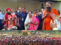 धनगांव में रामधुनि का भव्य समापन, मंजीरा लेकर भक्ति में डूबीं कौशल्या साय; विजय शर्मा ने दी 20 लाख की सौगात