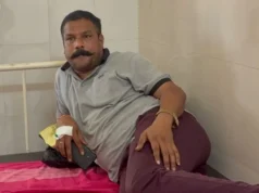 दुष्कर्म के आरोपी पर पुलिस मेहरबान या सुरक्षा में चूक? अस्पताल के स्पेशल वार्ड में मोबाइल चलाते मिला